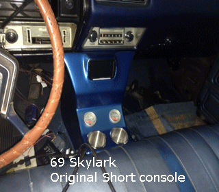 69 buick skylark cup holder bench seat console
