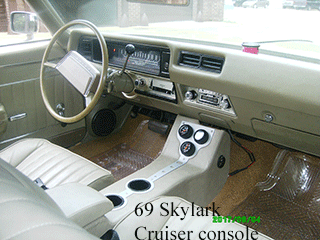 69 buick skylark center console