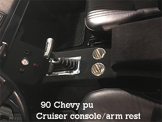 90 chevy c1500 center cup holder console